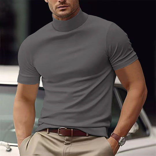 Summer New Men's Casual T-shirt Beauty hair & fashionfj