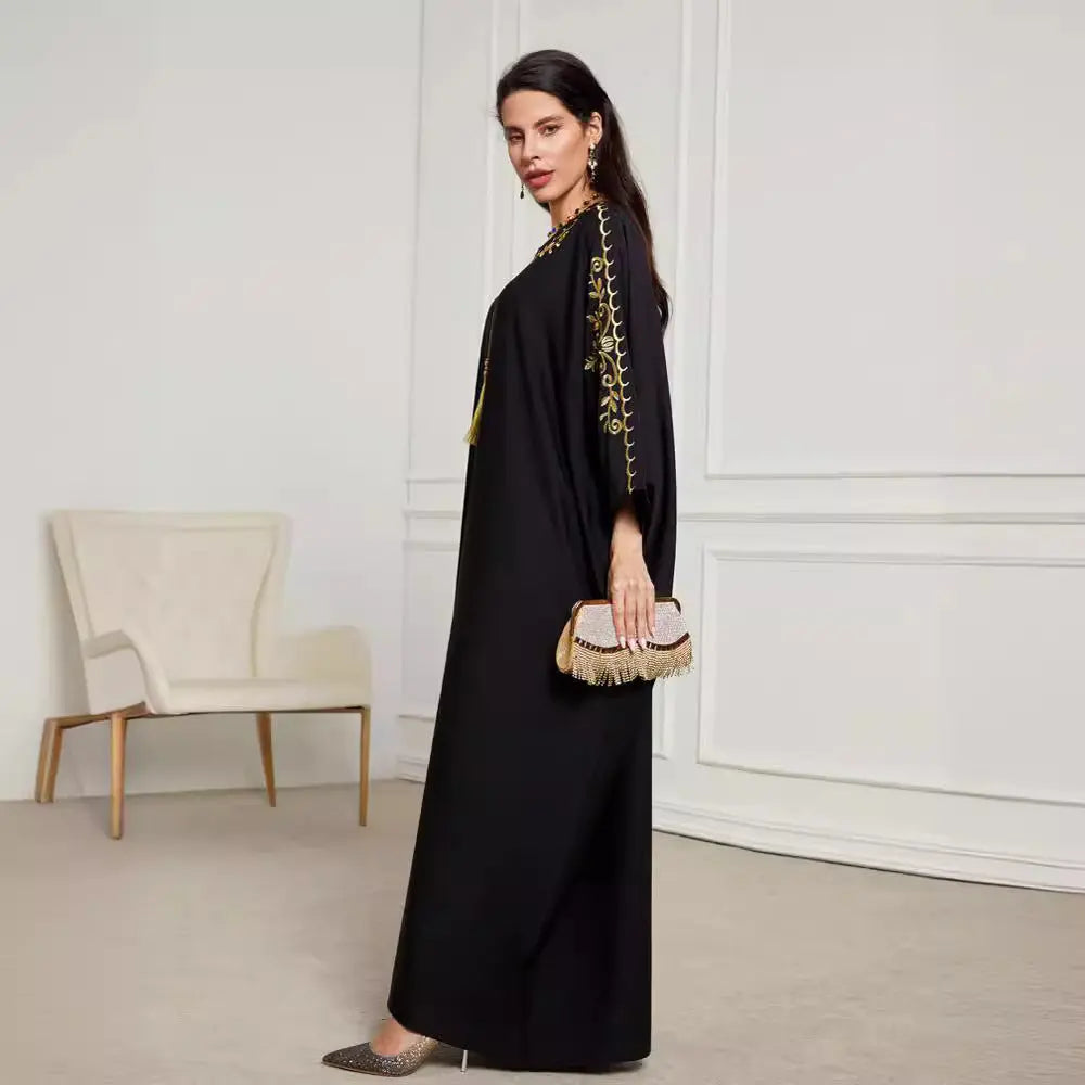 Fashionable Elegant Blouse Embroidered Dress Beauty hair & fashionfj