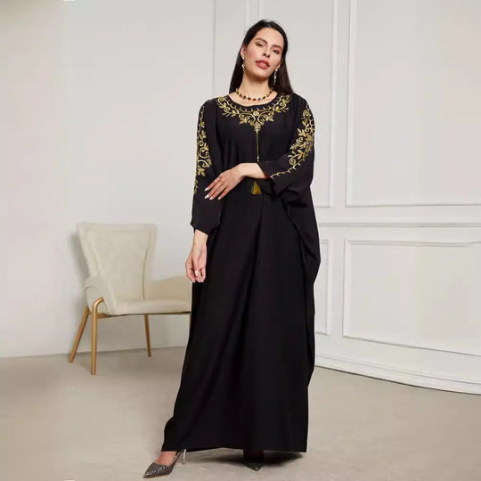 Fashionable Elegant Blouse Embroidered Dress Beauty hair & fashionfj