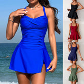 Summer Split Swimsuit Female Skirt Style Plus Size Swimsuit Beauty hair & fashionfj
