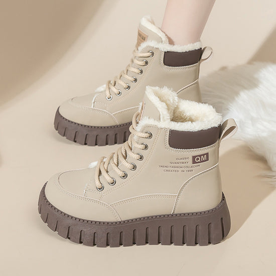 All-match Velvet Cotton Shoes Women&