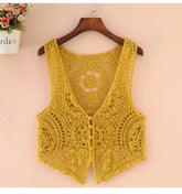 Ladies Summer Hollow Lace Thin Vest Beauty hair & fashionfj