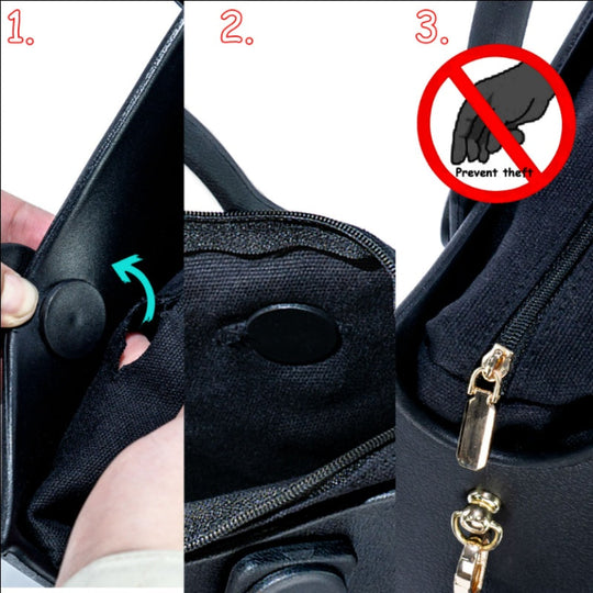 Waterproof EVA Handbag Punching Women's Tote Bags With Shoulder Strap For Women Hand Tote Bag Beach Bag Beauty hair & fashionfj