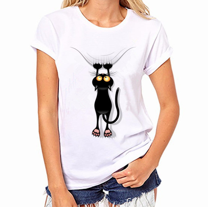 black cat ladies T-shirt Beauty hair & fashionfj