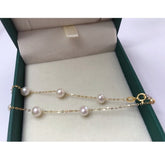 18k Gold Bead Bracelet Beauty hair & fashionfj