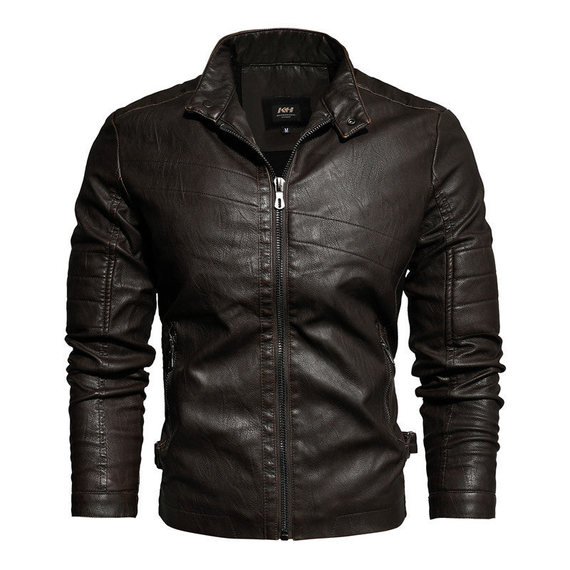 Leather PU jacket Beauty hair & fashionfj