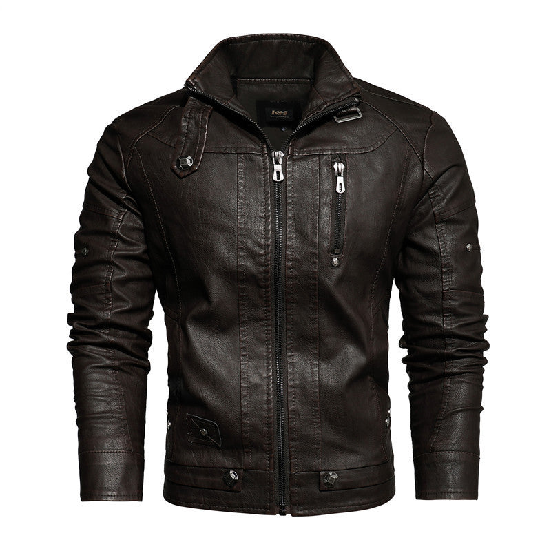 Leather PU jacket Beauty hair & fashionfj