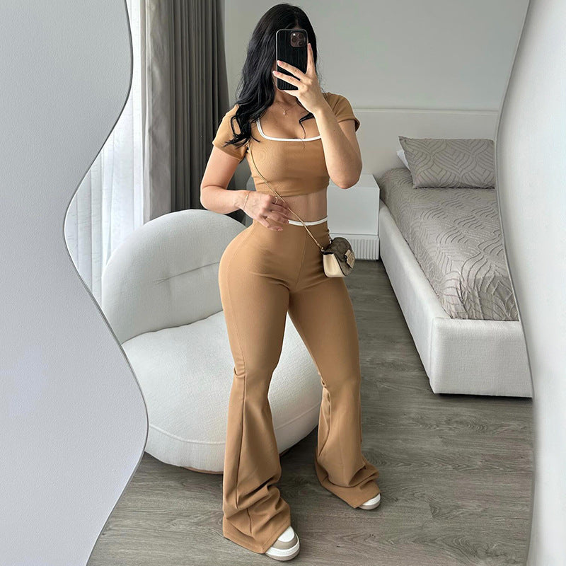 Comfortable Low Waist Elastic Navel Slightly Pull Slimming Suit Beauty hair & fashionfj