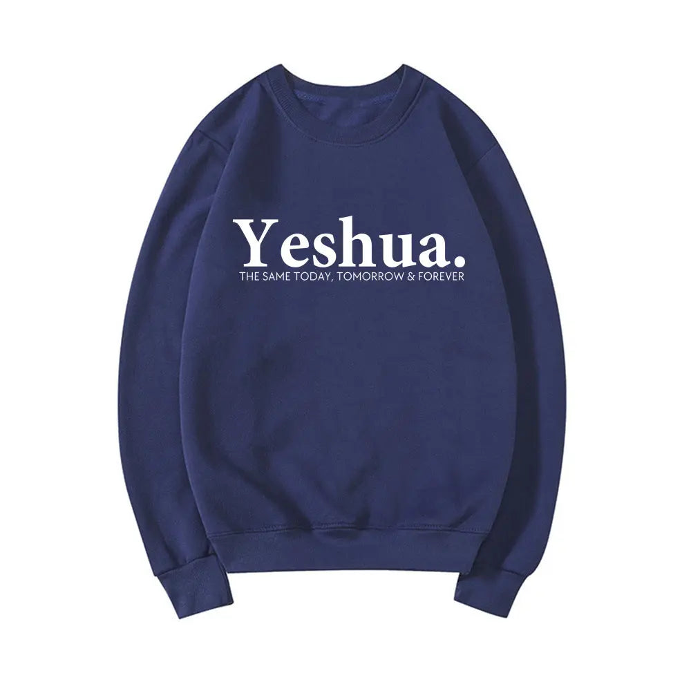 Vintage Yeshua Christian Sweatshirt Christian Apparel Faith Beauty hair & fashionfj