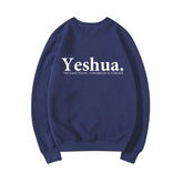 Vintage Yeshua Christian Sweatshirt Christian Apparel Faith Beauty hair & fashionfj