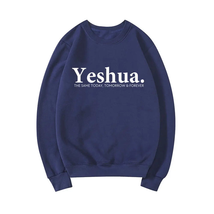 Vintage Yeshua Christian Sweatshirt Christian Apparel Faith Beauty hair & fashionfj