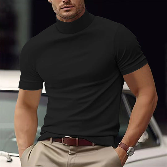 Summer New Men's Casual T-shirt Beauty hair & fashionfj