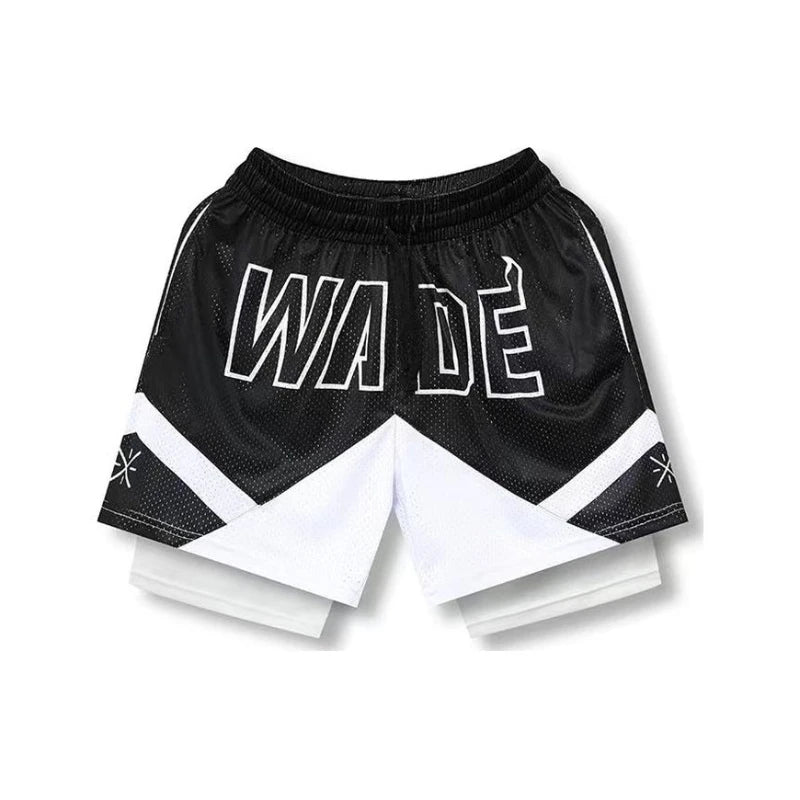 Letter Print Basketball Shorts for Men 2023 New in Summer Baggy Leisure Sportswear Gym Fitness Running Jogging Workout Clothes Beauty hair & fashionfj