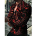 Fashion Pop Prom Party Night Club New Designer Long Sleeve Clothing Slim Button Lapel Men Tops Beauty hair & fashionfj