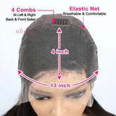 Straight Pixie Cut Wig Transparent Lace Brazilia Human Hair 13×4 Human Hair Wigs Short Bob Wig Lace Wig For Black Woman Beauty hair & fashionfj