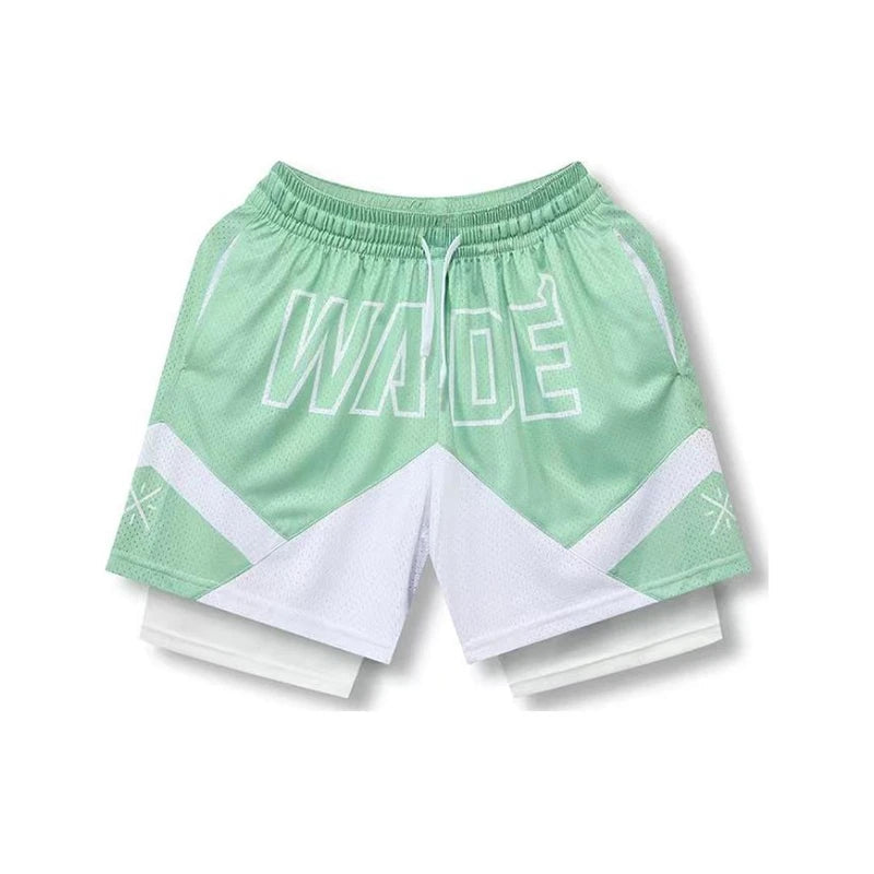 Letter Print Basketball Shorts for Men 2023 New in Summer Baggy Leisure Sportswear Gym Fitness Running Jogging Workout Clothes Beauty hair & fashionfj