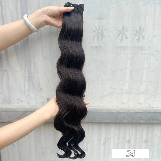 30Inches Red Burgundy High Temperature Soft Sliver White 613 Natural Fiber Hair Extensions GREY Bio Body Wave Hair Weave Bundles