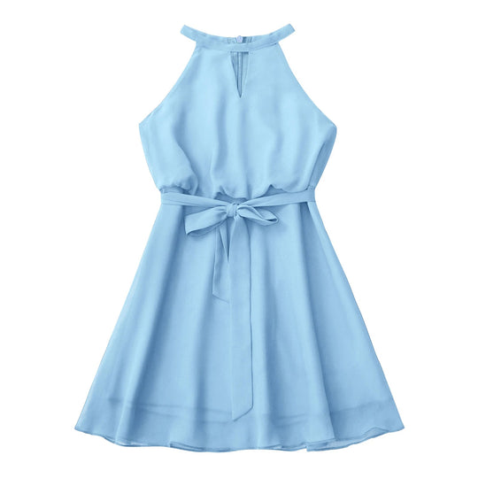 Summer Kids Dresses for Girls  Children's Chiffon Flower Girls Dress Pageant Wedding Party First Communion Dress filles robes Beauty hair & fashionfj