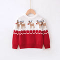 Xmas New Children Sweater Kids Warm Thicken Knitted Clothing Autumn Winter Baby Pullover Clothing Toddlers Christmas Sweaters