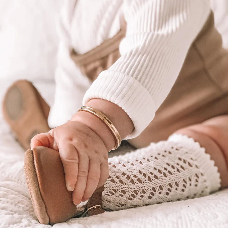 Children Socks For Girls Knitted Cotton Long Tube Socks Knee High Toddler Princess Socks Baby Summer Hollow Out Infant Socks