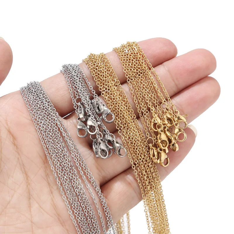 Gold Women Necklaces Wholesale Elegant Jewelry for Ladies Fashionable Gold Plated Choker Necklace Bulk Packaged Beauty hair & fashionfj