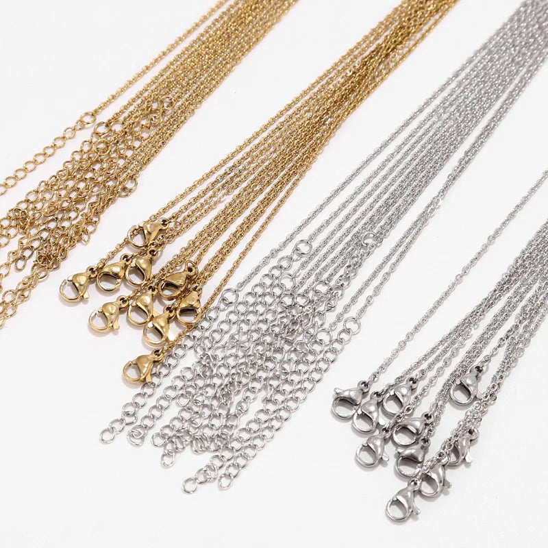 Gold Women Necklaces Wholesale Elegant Jewelry for Ladies Fashionable Gold Plated Choker Necklace Bulk Packaged Beauty hair & fashionfj