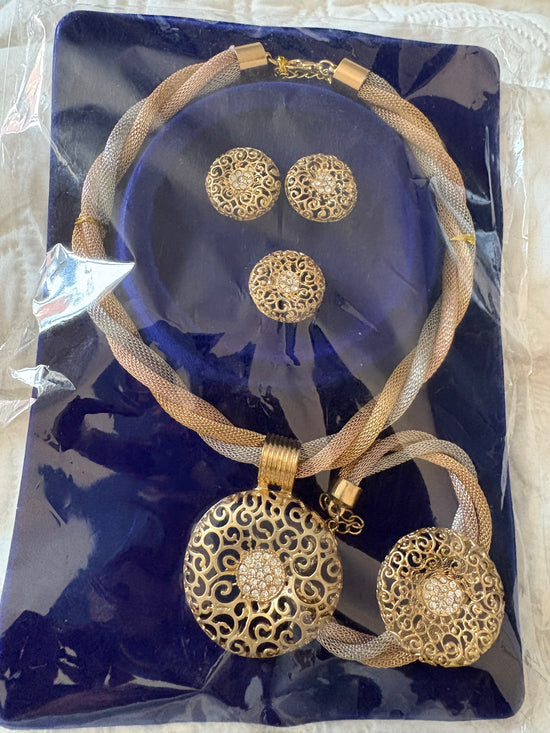 5pcs elegant jewelry set Beauty hair & fashionfj