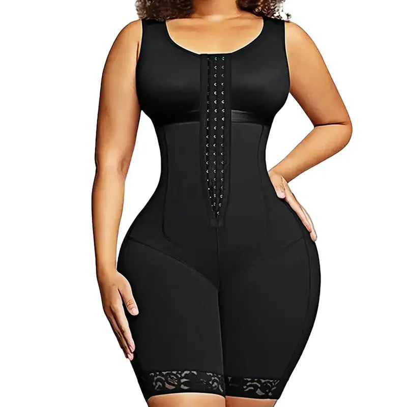 Plus Size One-piece Thin Breasted Belly Contracting Hip Lift Body Shaping Corset Beauty hair & fashionfj