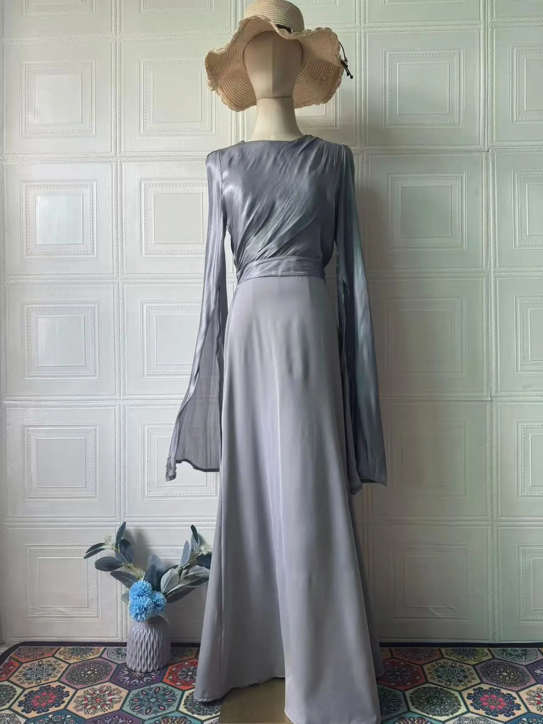 Polyester Long Sleeve Dress Dress Women Beauty hair & fashionfj