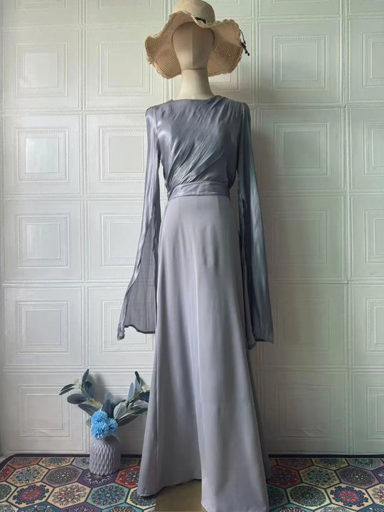 Polyester Long Sleeve Dress Dress Women Beauty hair & fashionfj