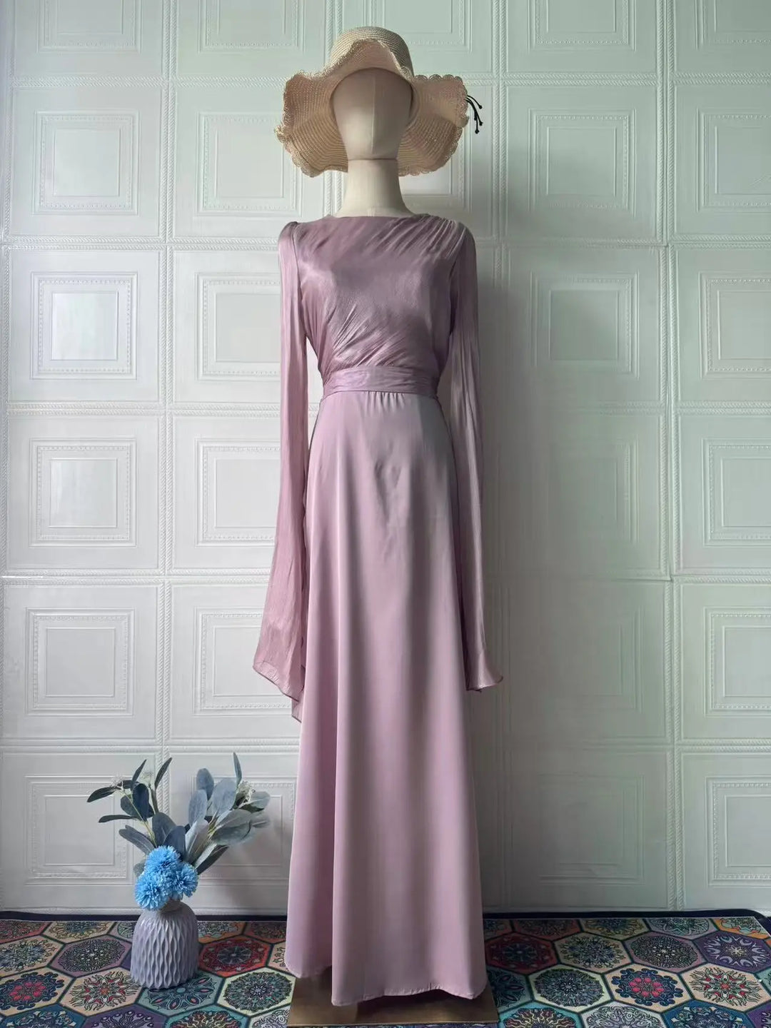 Polyester Long Sleeve Dress Dress Women Beauty hair & fashionfj