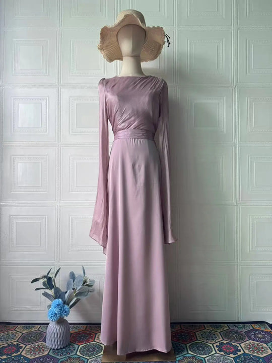 Polyester Long Sleeve Dress Dress Women Beauty hair & fashionfj