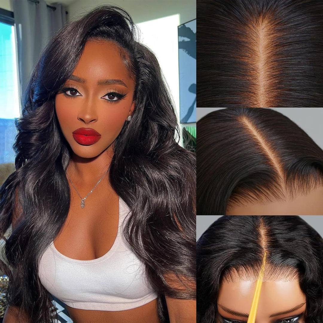 Women's Big Wave Long Roll Synthetic Wigs Beauty hair & fashionfj