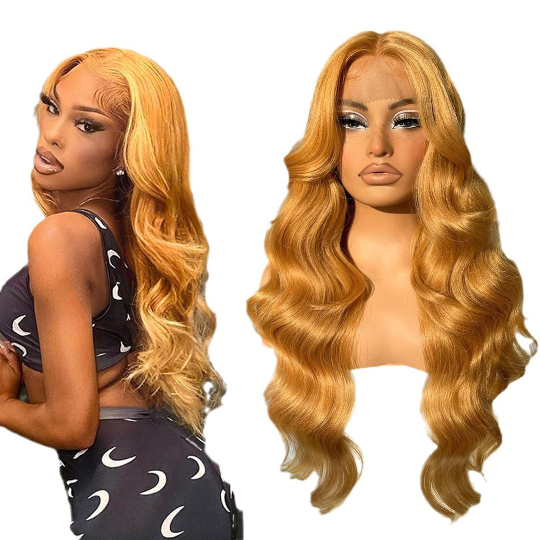 Women's Big Wave Long Roll Synthetic Wigs Beauty hair & fashionfj