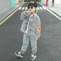 Boys Clothing Set Children Clothing Sets Kids Clothes Boy Suits For Boys Clothes Spring  Autumn Kids  demin Tracksuit 3-13 years Beauty hair & fashionfj