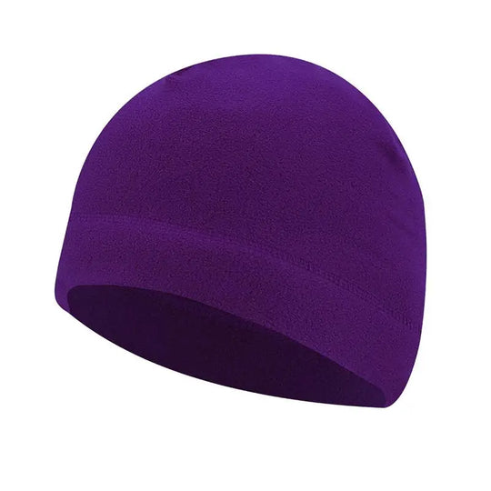Winter New Fleece Hat Windproof Outdoor Hiking Accessories Hunting Men Caps Snowboard Cycling Warmer Brimless Beanies Hat