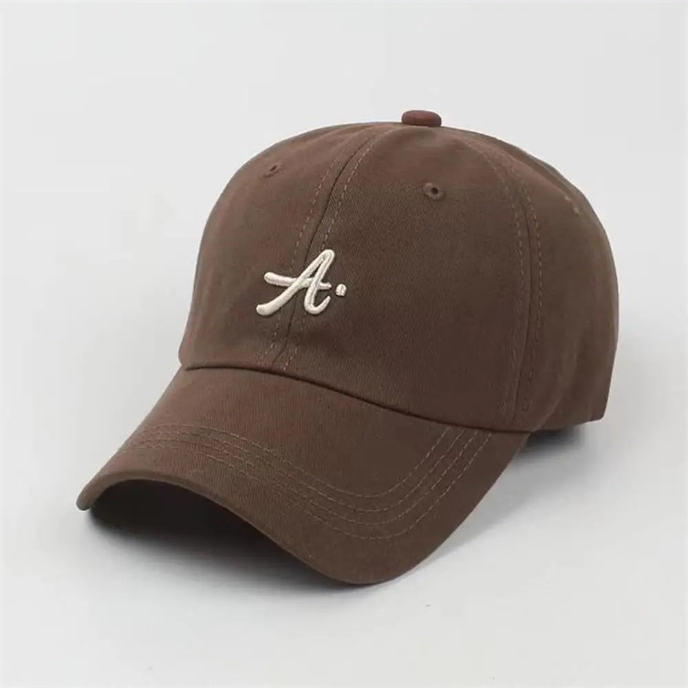 Retro Embroidered Embroidery Baseball Cap Spotted Cat Peaked Cap Letter Baseball Hat Sunscreen Hat Retro Sun Hat Spring Summer Beauty hair & fashionfj