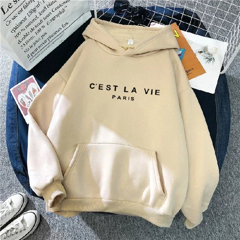Cozy & Stylish Warm Female Hooded Tops – Perfect for Every Season Beauty hair & fashionfj