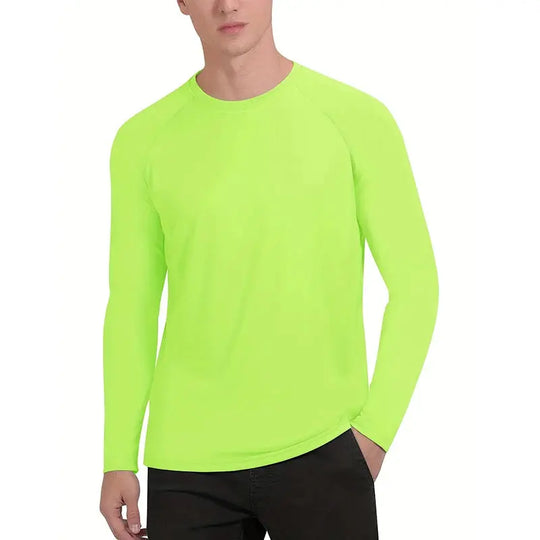 Men's Sun Protection shirts Summer UPF 50+ Long Sleeve Quick Dry Men Shirts Breathable Hiking Fish Performance Tops UV-Proof Beauty hair & fashionfj