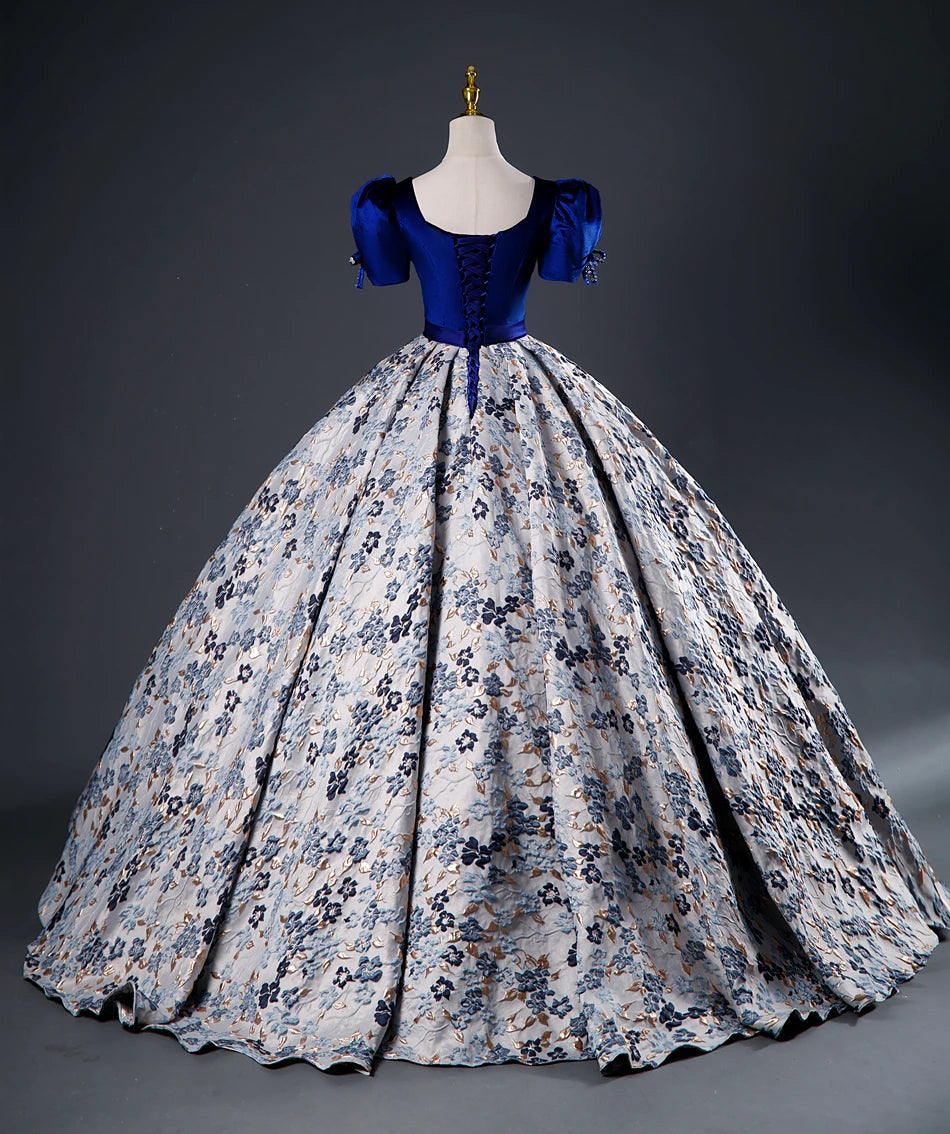 Customized Ball Gown Evening Dresses Puff Sleeves Prom Birthday Party Gowns Formal Occasion Vestido De Noche Beauty hair & fashionfj