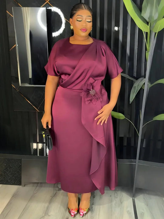 African Dresses for Women Plus Size Africa Clothes Dashiki Ankara Turkey Outfits Gown Elegant Muslim Wedding Party Long Dress