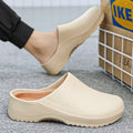 Men's Summer Slippers Non-slip Oil-resistant Chef Shoes Kitchen Shoes For Men Nurse Work Shoe Casual EVA Lightweight Soft Clogs