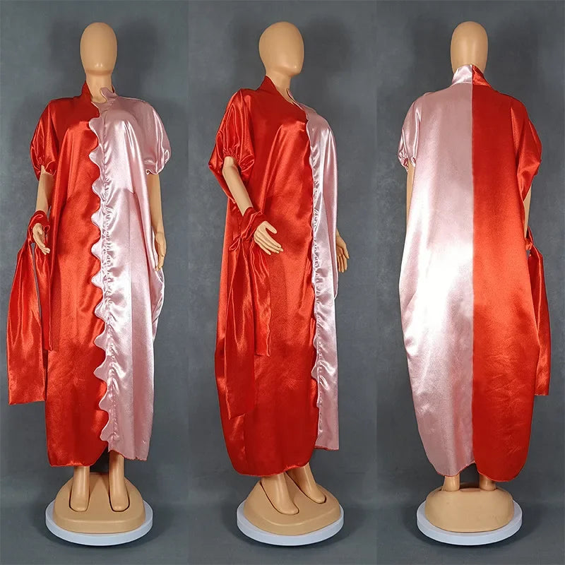 2025 African Dresses for Women Traditional Africa Clothing Dashiki Ankara Outfits Gown Abayas Robe Muslim Kaftan Maxi Long Dress Beauty hair & fashionfj