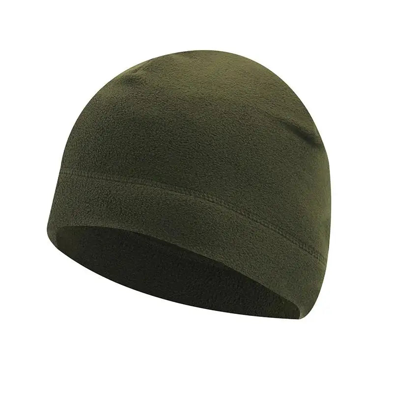 Winter New Fleece Hat Windproof Outdoor Hiking Accessories Hunting Men Caps Snowboard Cycling Warmer Brimless Beanies Hat