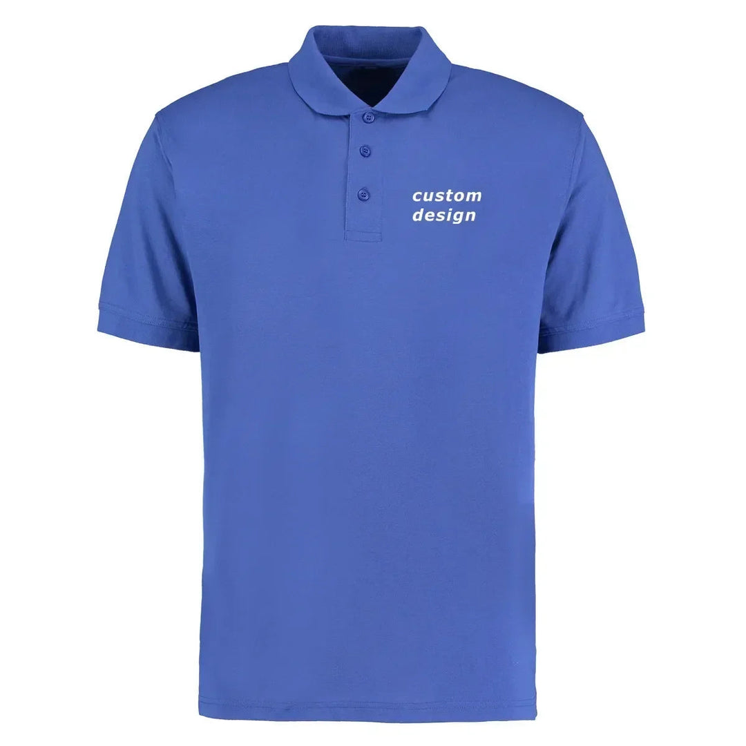 Polo Shirt Custom Design Diy Logo Men Women Cotton Polo Shirts T Shirt for Men Beauty hair & fashionfj
