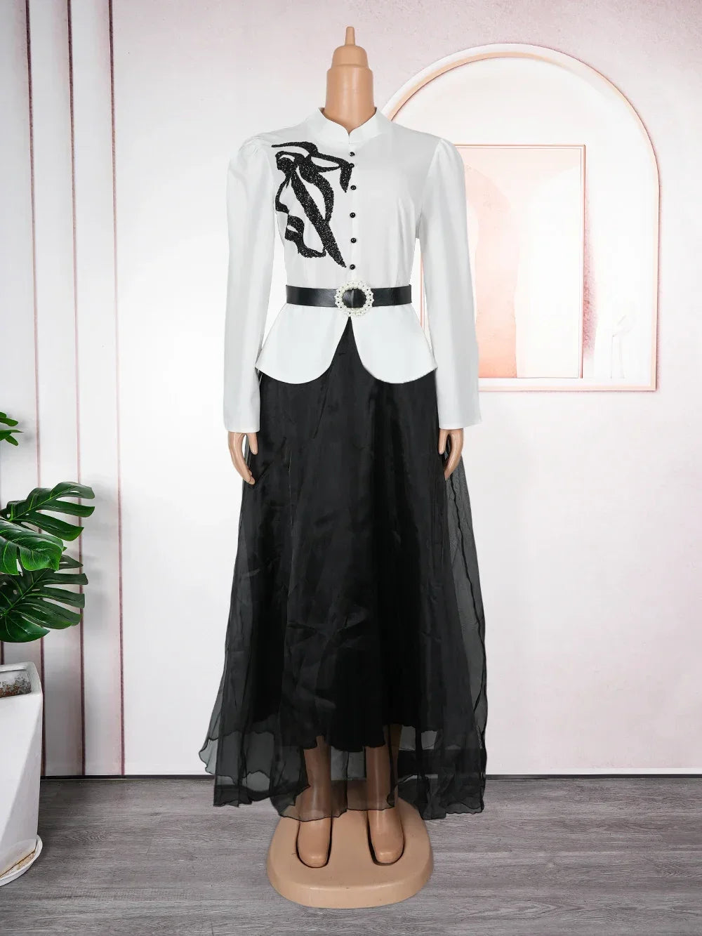 Plus Size African Party Dresses for Women 2025 New Fashion Dashiki Ankara Wedding Evening Gown Elegant Muslim Maxi Dress Beauty hair & fashionfj