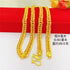 24K Gold Chunky Fu Knot Boss Necklace for Men | AU999 Pure Gold, Bold & Prestigious Beauty hair & fashionfj