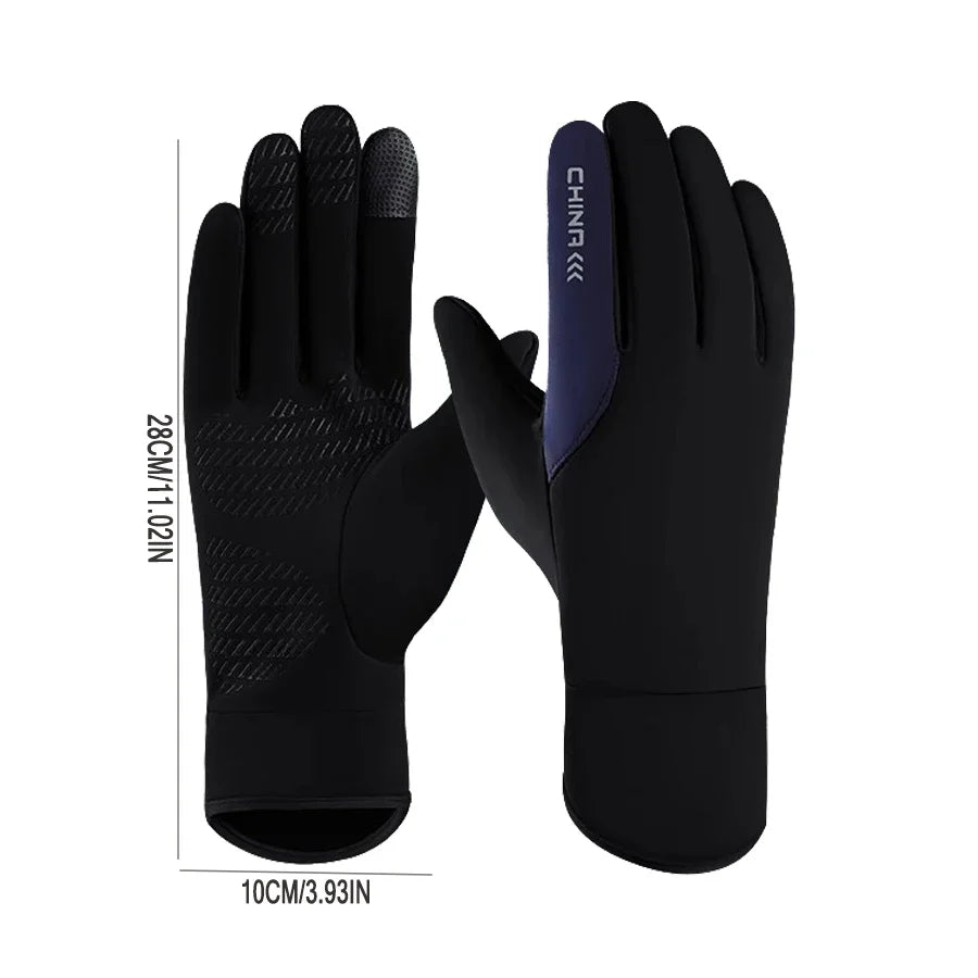 Winter Thermal Gloves,Warm Thermal,Anti-Slip,Touchscreen,Windproof for Running,Hiking,Driving and Outdoor Activities
