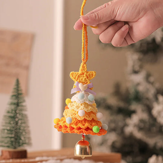 Christmas Tree Bell Pendant Comfortable High Quality Exquisite Craftsmanship Pleasant Christmas Tree Decor Gift Festive Ornament