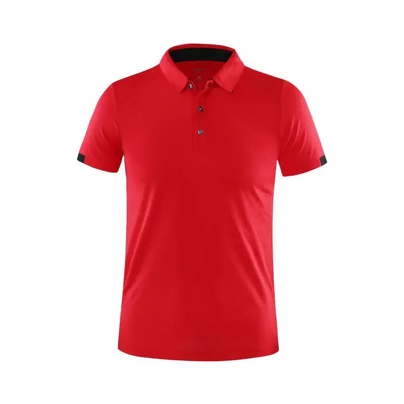 Quick-drying sports polo shirt custom printed company brand logo casual short-sleeved polo print shirt T-shirt 4XL 2025 Beauty hair & fashionfj